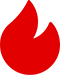 pepperpods-flame-mehr Rote Flamme in Icon-Style